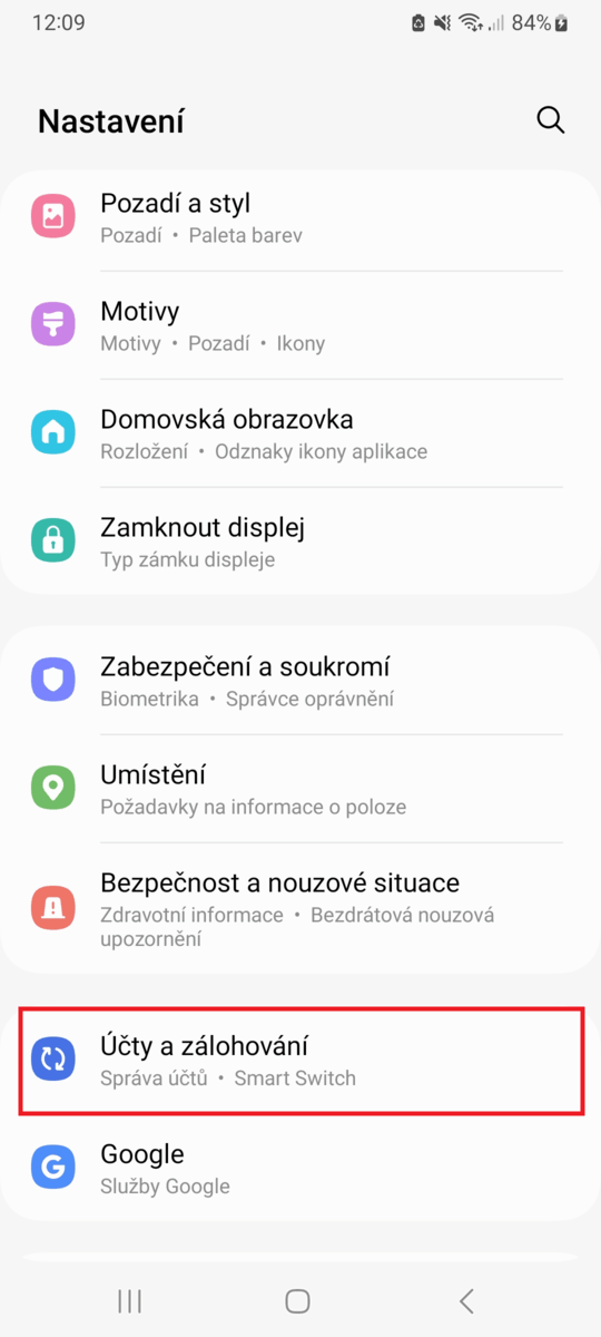settings cs