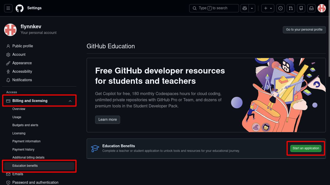 github copilot registration 2 en