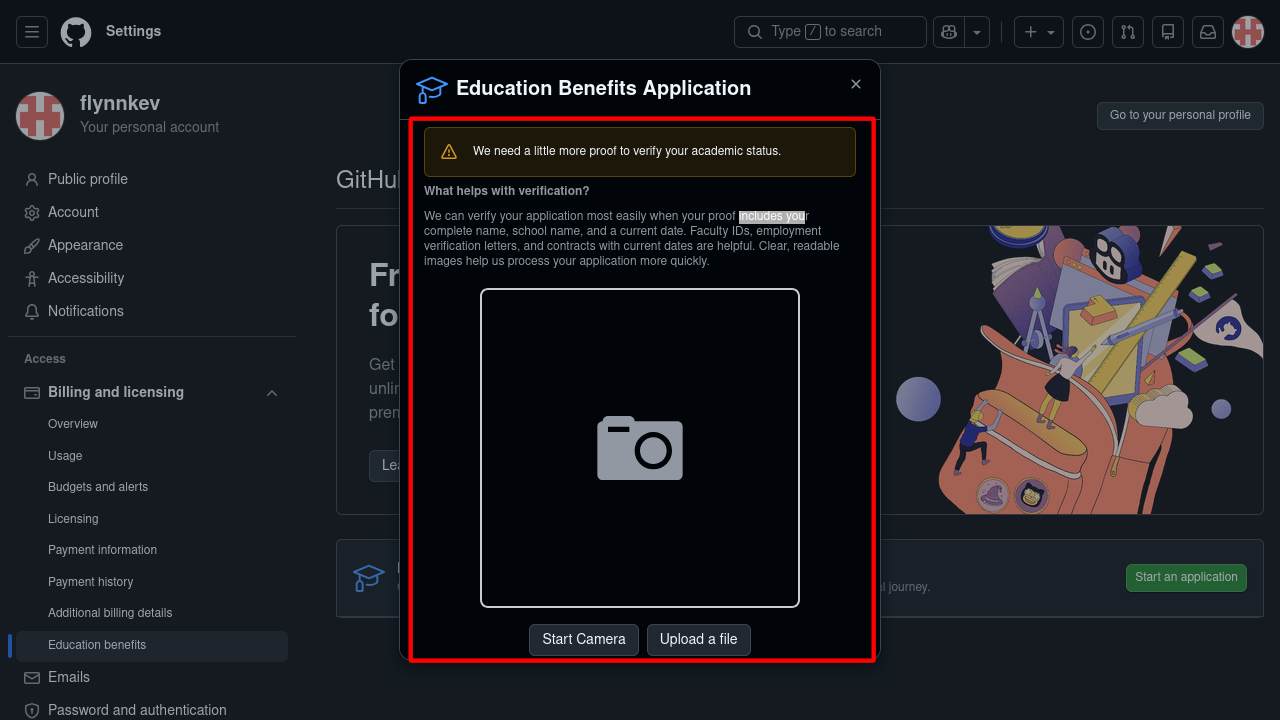 github copilot registration 5 en