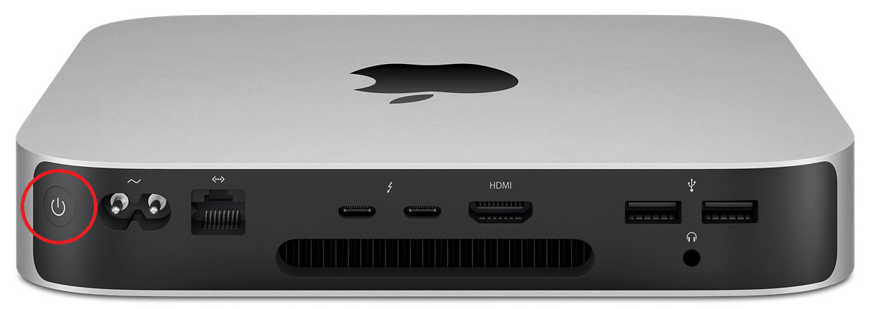 Mac mini ports